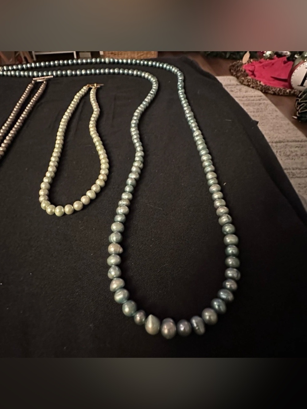 Vintage Freshwater Pearl Necklace Jewelry Lot - Picture 6 of 6